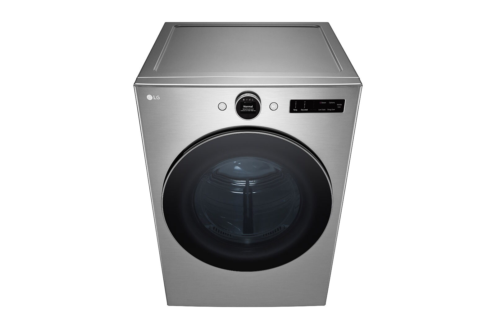 LG Sécheuse au gaz intelligente à chargement frontal à super grande capacité de 7,4 pi³, avec séchage par détecteur et technologie à la vapeur, DLGX5501V