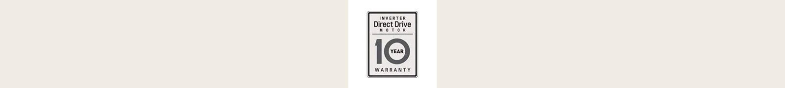Garantie de 10 ans sur le moteur à inversion DirectDrive