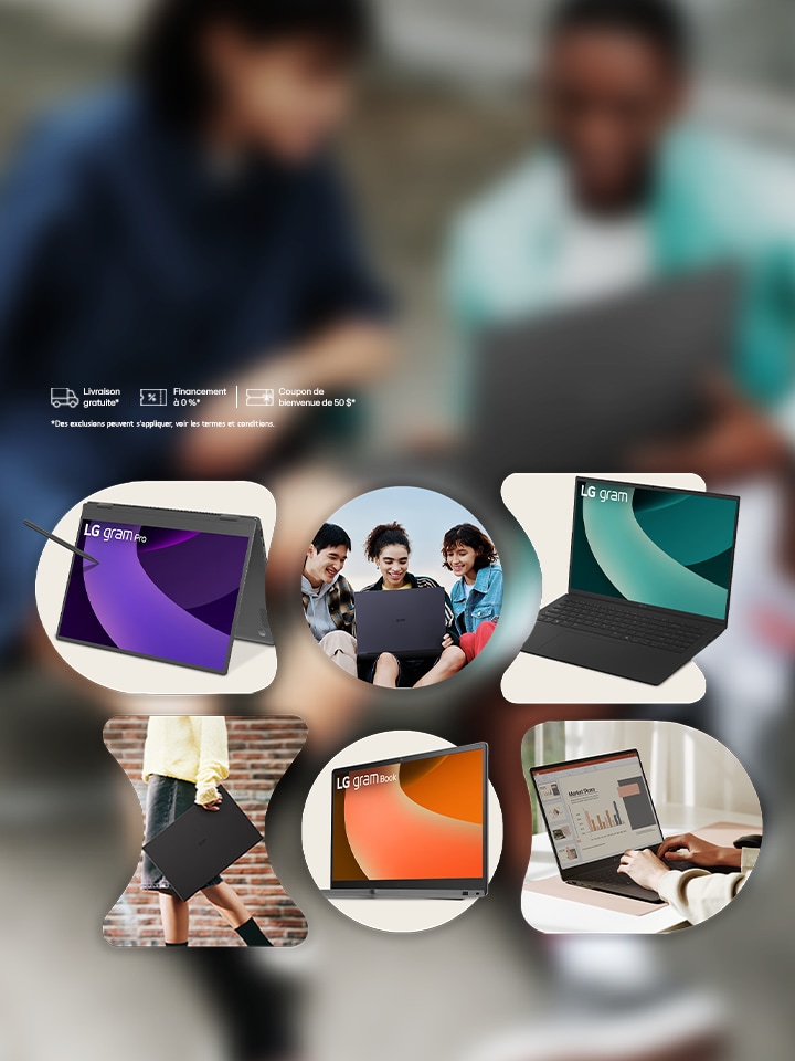 LG gram à partir de 699,99 $