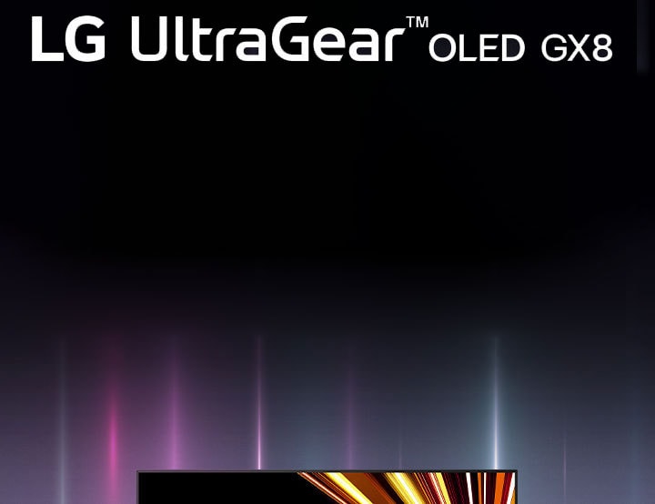 LG UltraGear™ GX8 logo.