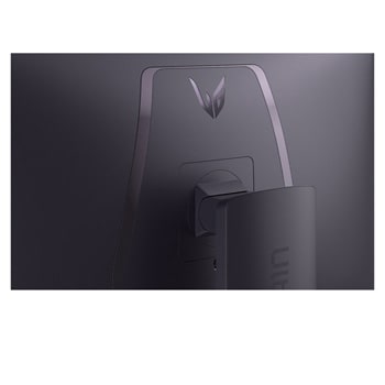 rear close-up view of stand mount