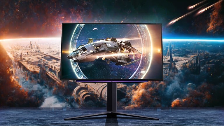 27GR95QE, moniteur de jeu UltraGearMC OLED QHD, 240Hz, 0.03 ms (GàG) de 27 po