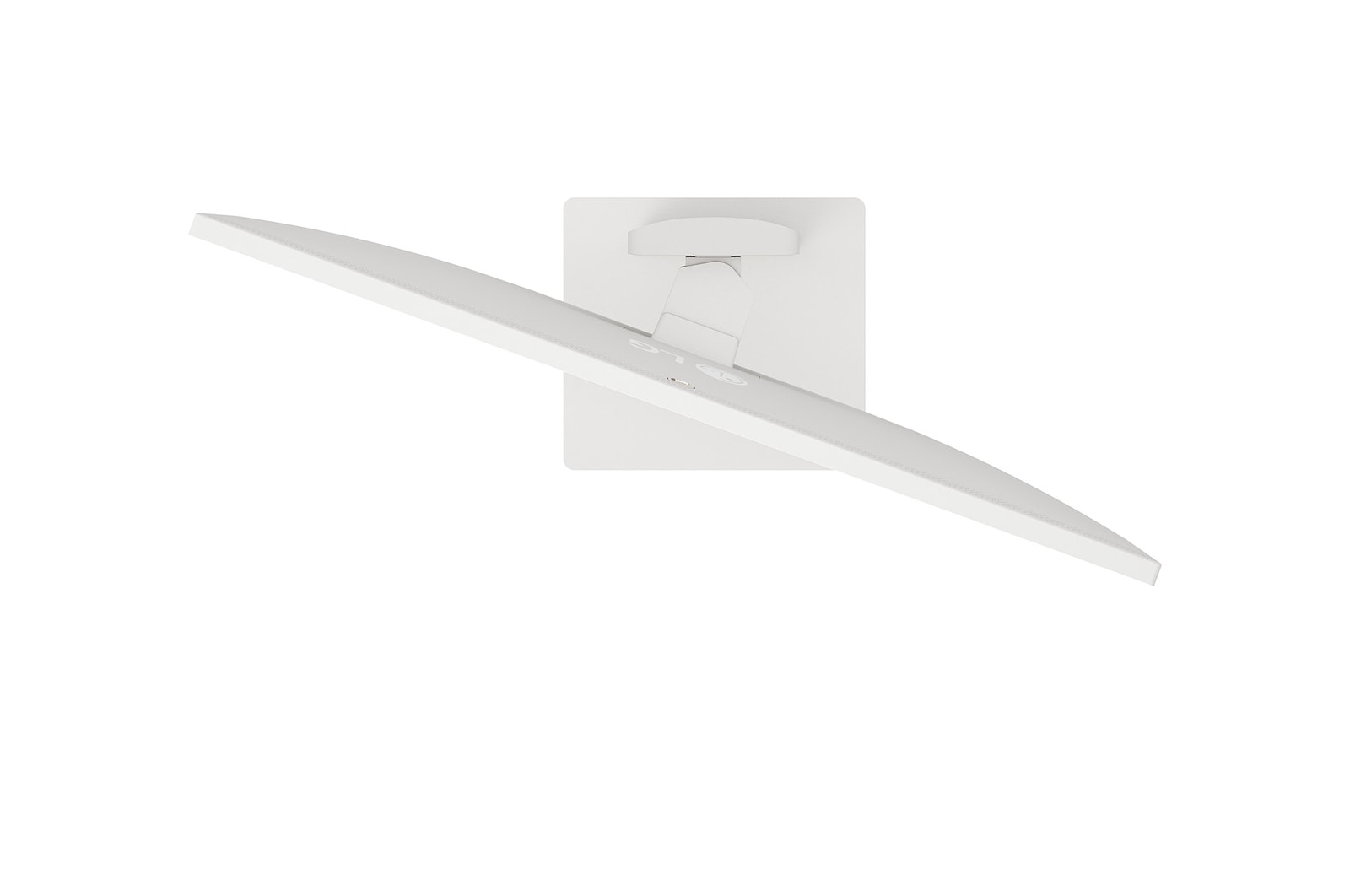 +30 degree swivel monitor top view