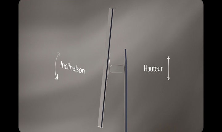 Vidéo montrant le design et l’ajustabilité du moniteur UltraFine™.