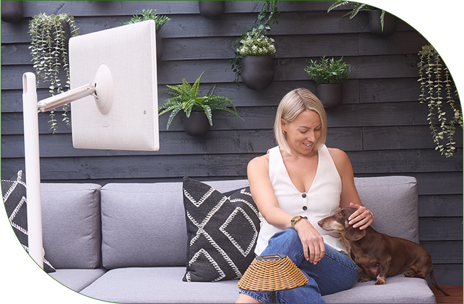 Créez votre propre espace et détendez-vous confortablement avec LG StanbyME.