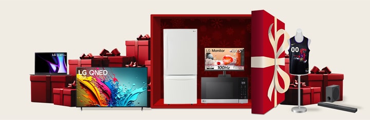 Many amazing prizes to be won such as a fridge, laptop, TV and more.