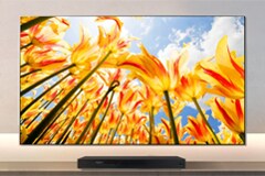 Image d'un téléviseur affichant une résolution 4K