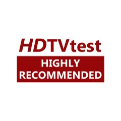 HDTVTest-Logo „Sehr empfehlenswert“