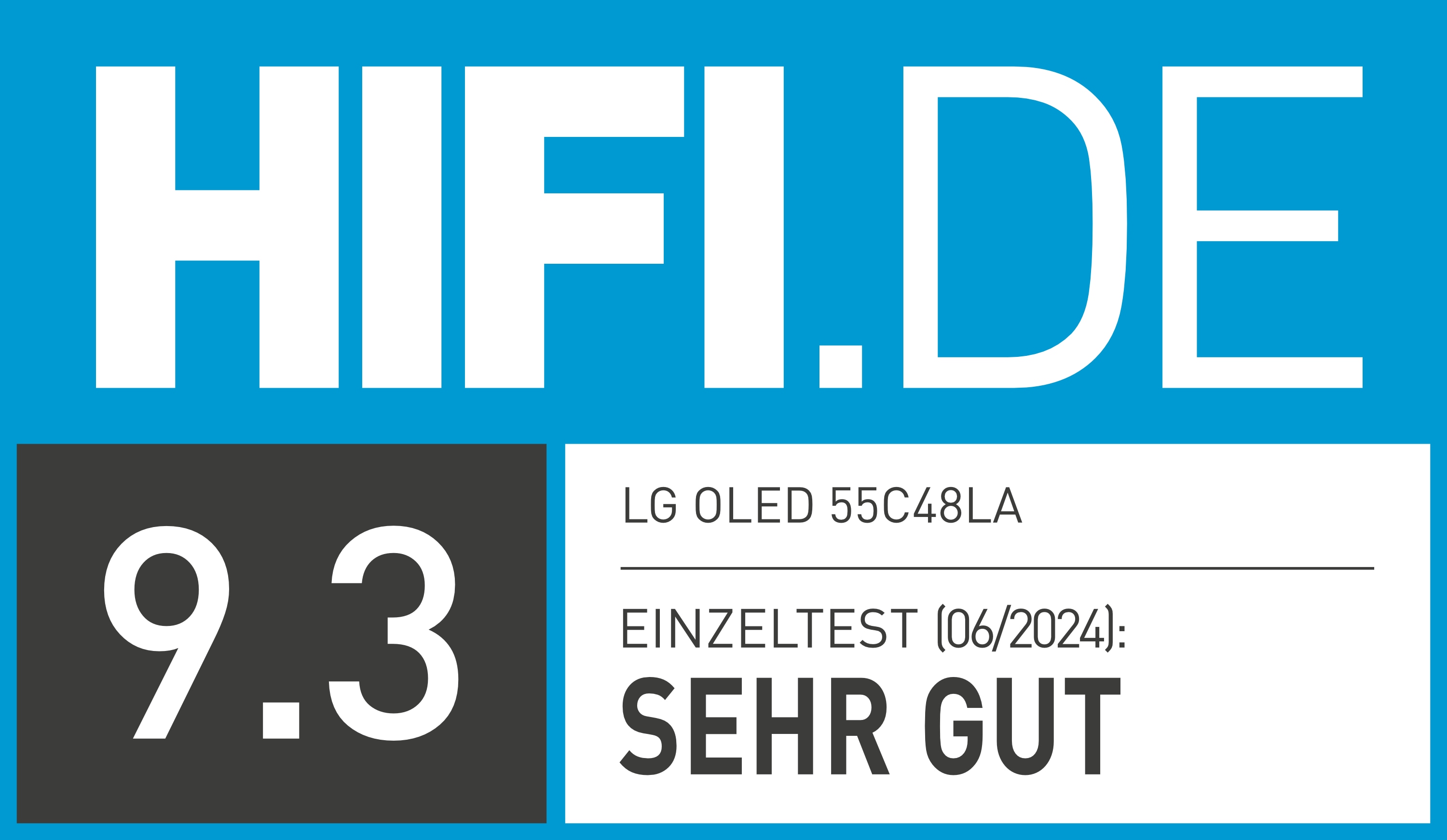 HIFI.DE-Testsiegel-Fernseher-LG-OLED55C48LA-9.3