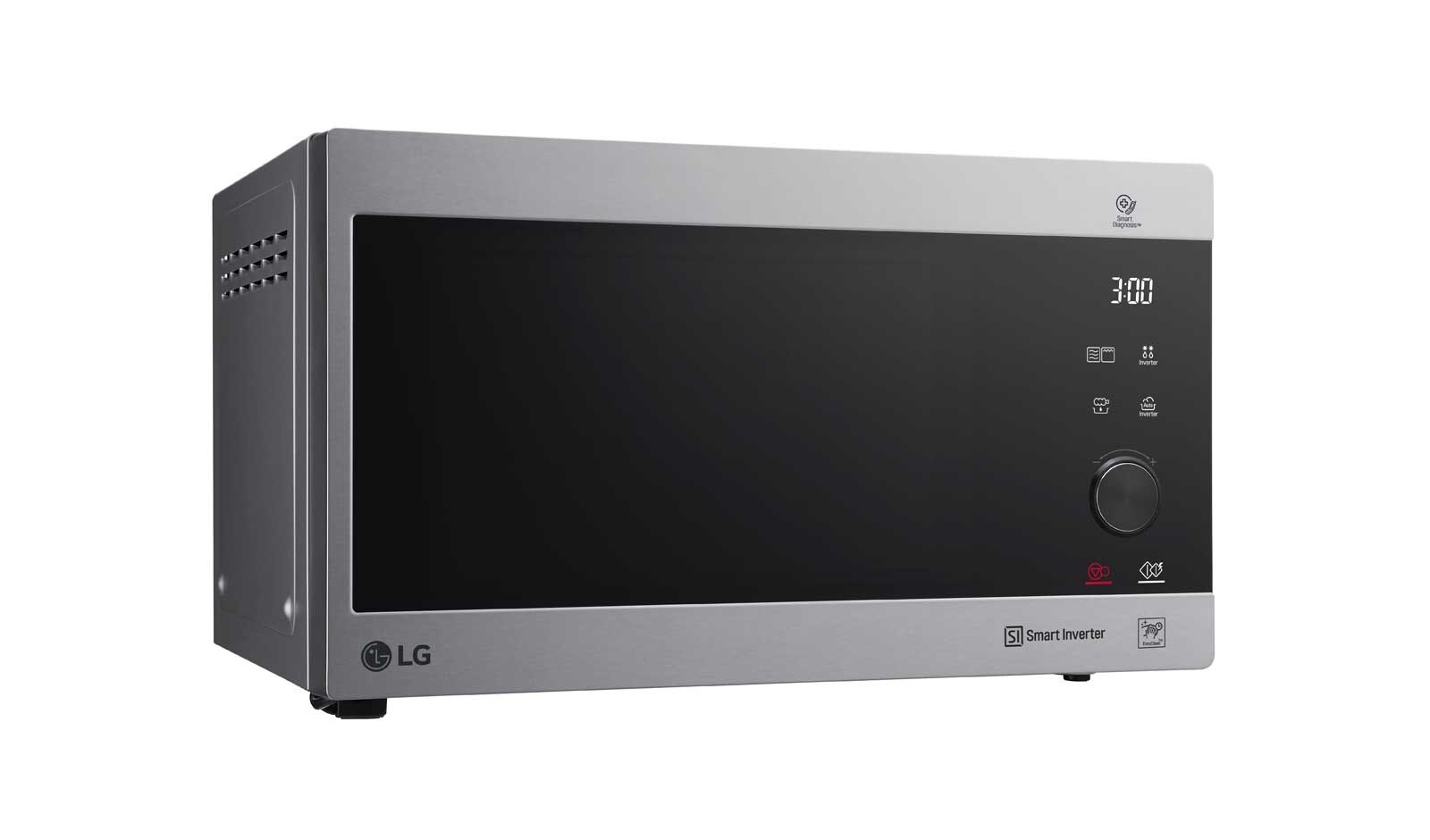 LG Mikrowelle mit Smart Inverter Technologie, Quarz Grill und 25 Liter Kapazität und I-Wave Technologie, MH6565CPS