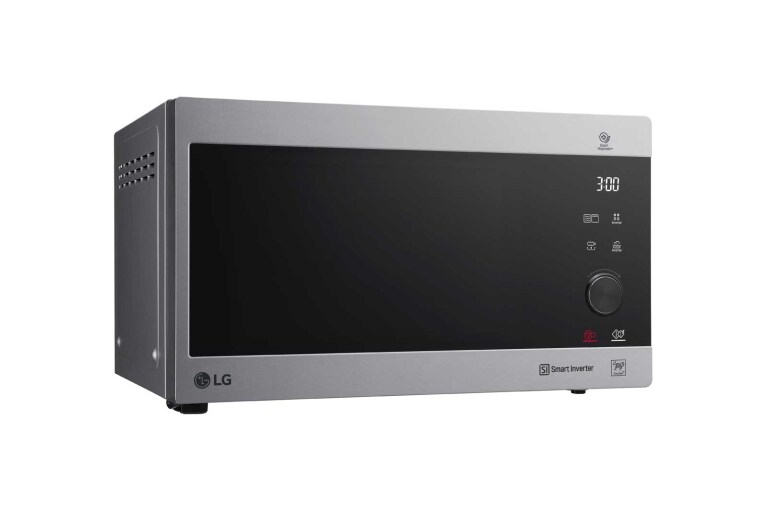 LG Mikrowelle mit Smart Inverter Technologie, Quarz Grill und 25 Liter Kapazität und I-Wave Technologie, MH6565CPS