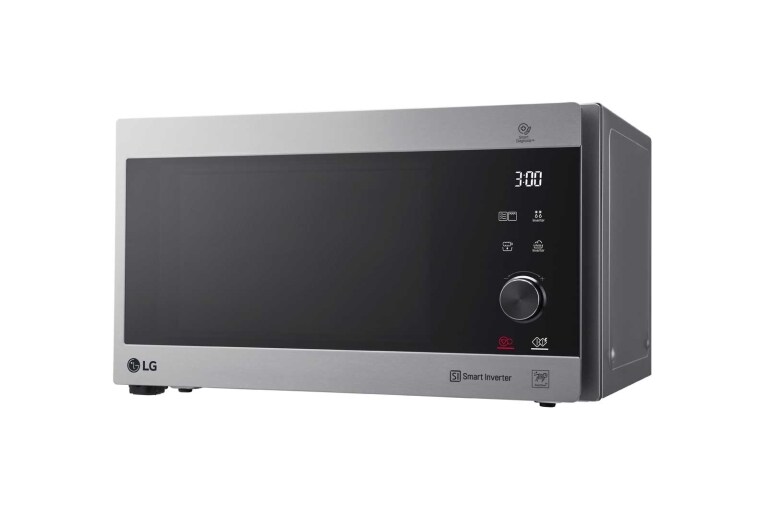 LG Mikrowelle mit Smart Inverter Technologie, Quarz Grill und 25 Liter Kapazität und I-Wave Technologie, MH6565CPS