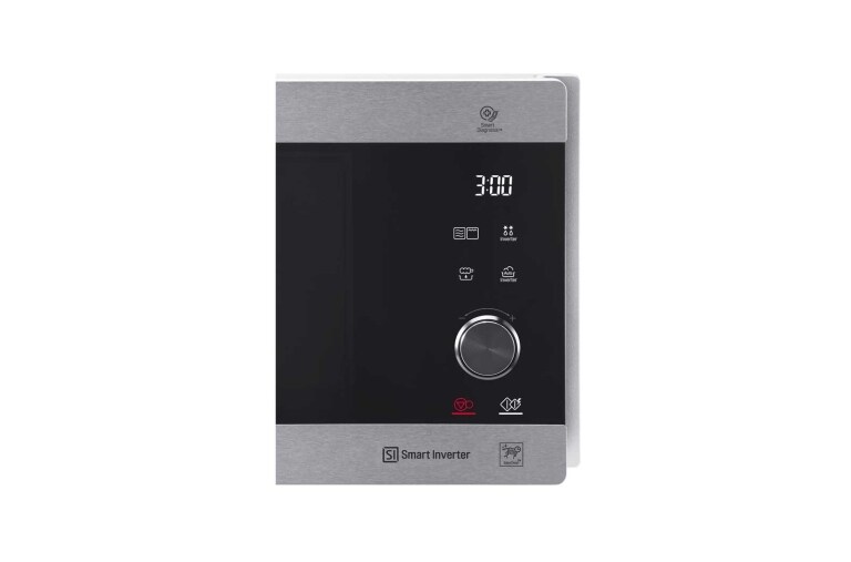 LG Mikrowelle mit Smart Inverter Technologie, Quarz Grill und 25 Liter Kapazität und I-Wave Technologie, MH6565CPS