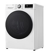 LG Trockner mit Dual Inverter Wärmepumpentechnologie & Sicherheitsglastür | Automatisch selbstreinigender Kondensator | 8 kg Fassungsvermögen | Wi-Fi-Funktion | EEK A+++ | RT80V9W, RT80V9W