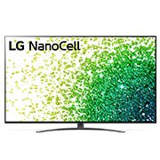 Eine Vorderansicht des LG NanoCell TV