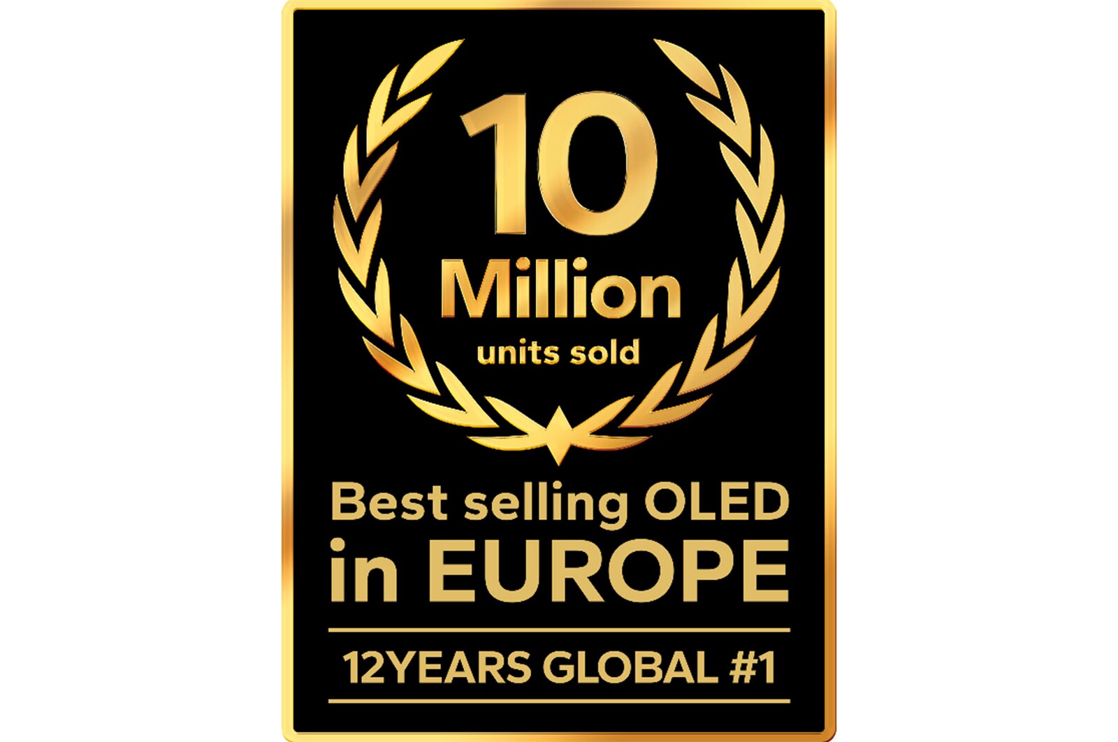 10 Million OLED Units sold