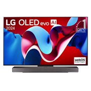 LG 55 Zoll LG OLED evo AI C4 4K Smart TV OLED55C4 , OLED55C48LA