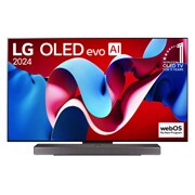 LG 65 Zoll LG OLED evo AI C4 4K Smart TV OLED65C4 , OLED65C48LA