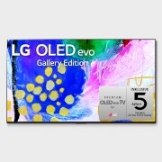 Vorderseite von 83“ LG OLED TV OLED83G29LA