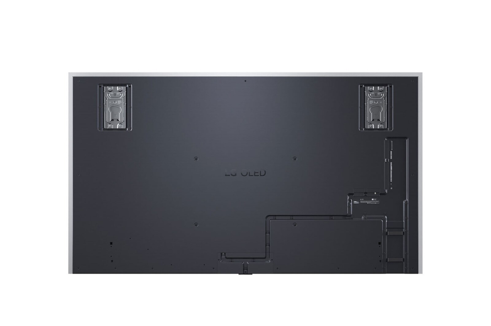 Rückansicht des LG OLED evo AI G5 4K Smart TV.