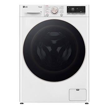 Vorderseite von Waschmaschine Weiss (A-10%*, 9 kg, 1.360 U./Min.) mit AI DD® &amp; TurboWash®360° | F4WR709G F4WR709G