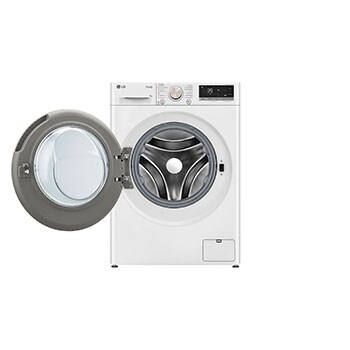 LG Waschmaschine Weiss (A-10%*, 9 kg, 1.360 U./Min.) mit AI DD® & TurboWash®360° | F4WR709G, F4WR709G