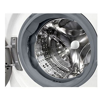 LG Waschmaschine Weiss (A-10%*, 9 kg, 1.360 U./Min.) mit AI DD® & TurboWash®360° | F4WR709G, F4WR709G