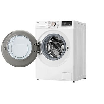 LG Waschmaschine Weiss (A-10%*, 9 kg, 1.360 U./Min.) mit AI DD® & TurboWash®360° | F4WR709G, F4WR709G