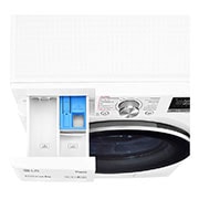 LG Waschmaschine | 9 kg | Energieeffizienzklasse A | AI DD® | Steam | TurboWash® 360°, F4WV709P1E