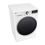 LG Lave-linge d'une capacité de 11 kg | EEK A | 1.400 tr/min. | Blanc avec anneau hublot noir | F4WR701Y, F4WR701Y