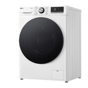 LG Lave-linge d'une capacité de 11 kg | EEK A | 1.400 tr/min. | Blanc avec anneau hublot noir | F4WR701Y, F4WR701Y