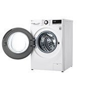 LG Lave-linge avec AI DD® | 8 kg | Classe d'efficacité énergétique C | 1 400 t/mn | Steam | 6 Motion®| Nouveau tambour bien-être, F4WV308SBCH