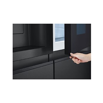 LG Réfrigérateur Américain | InstaView Door-in-Door™ | 628 L | Silencieux 35 dB, GSXE90EVDD
