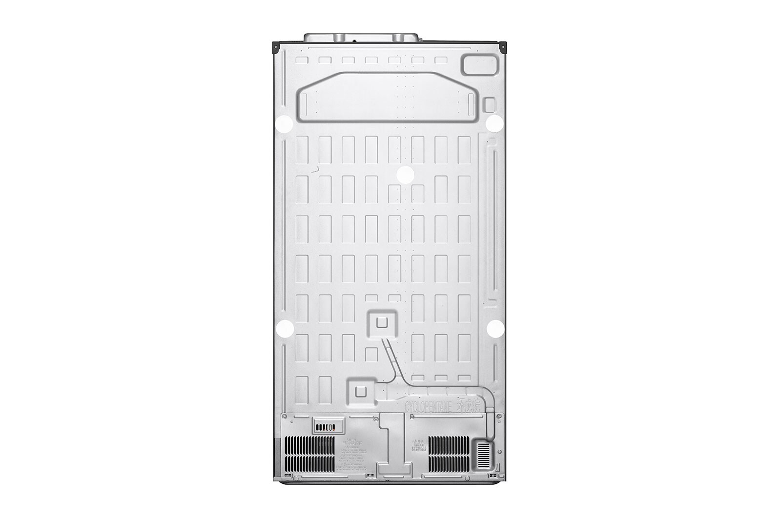 LG Side-by-Side avec InstaView Door-in-Door® | Boules de glace Craft | Distributeur de glace, glace pilée et eau | Capacité de 635 litres | Classe d'efficacité énergétique E | Raccordement fixe à l'eau | Brushed Steel | GSXV90BSDE, GSXV90BSDE