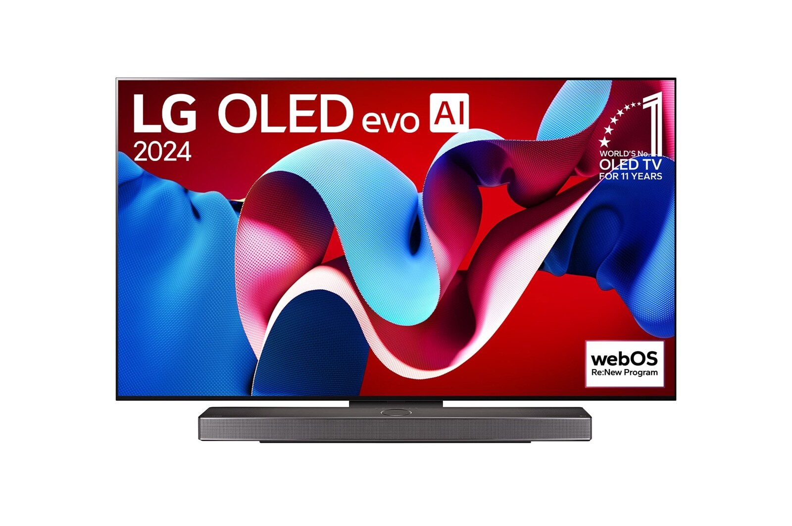 LG Smart TV OLED65C4 LG OLED evo AI C4 4K 65 pouces , OLED65C48LA