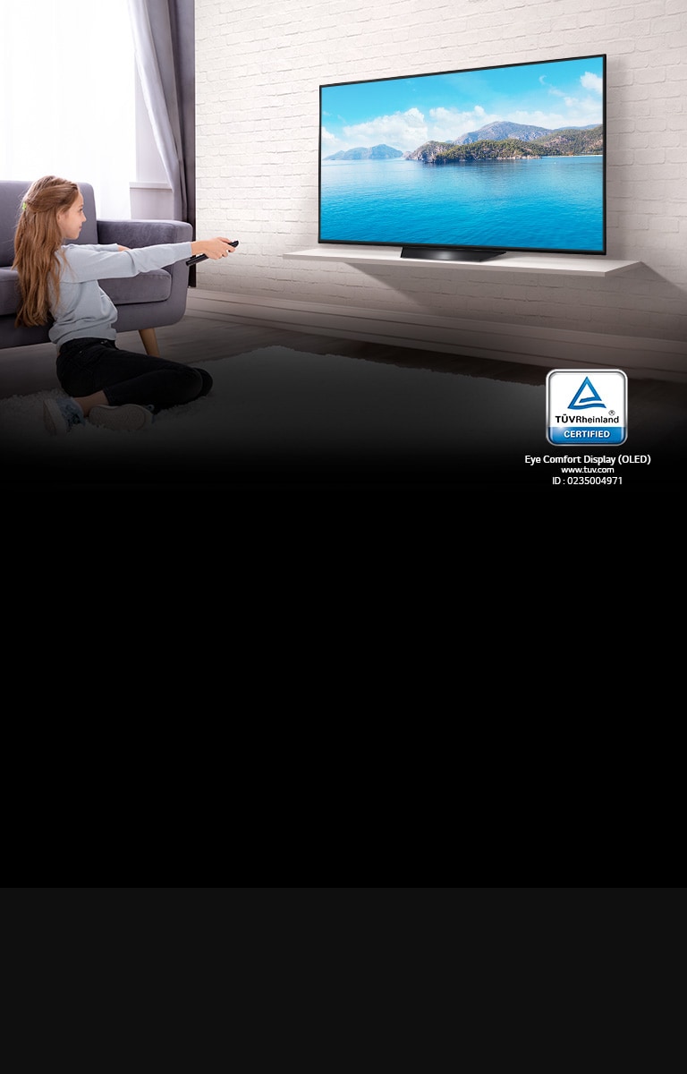 Télévision confortable - certifié TÜV Rheinland1