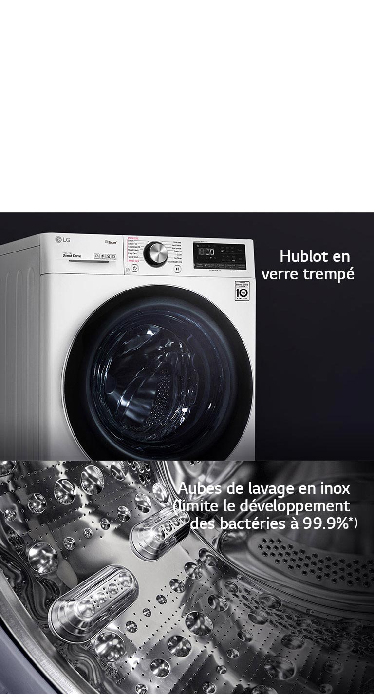 Une conception résistante pour un lave-linge durable