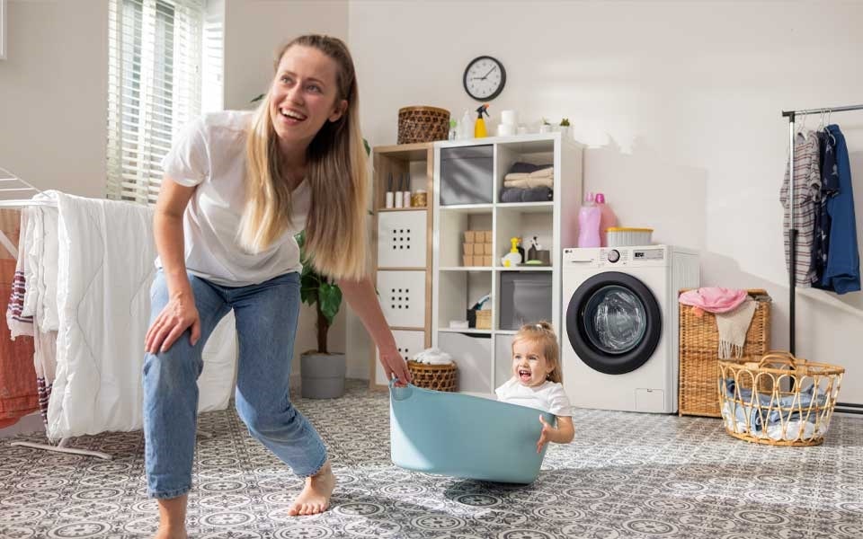 Choose the right wash cycle for fluffy towels.