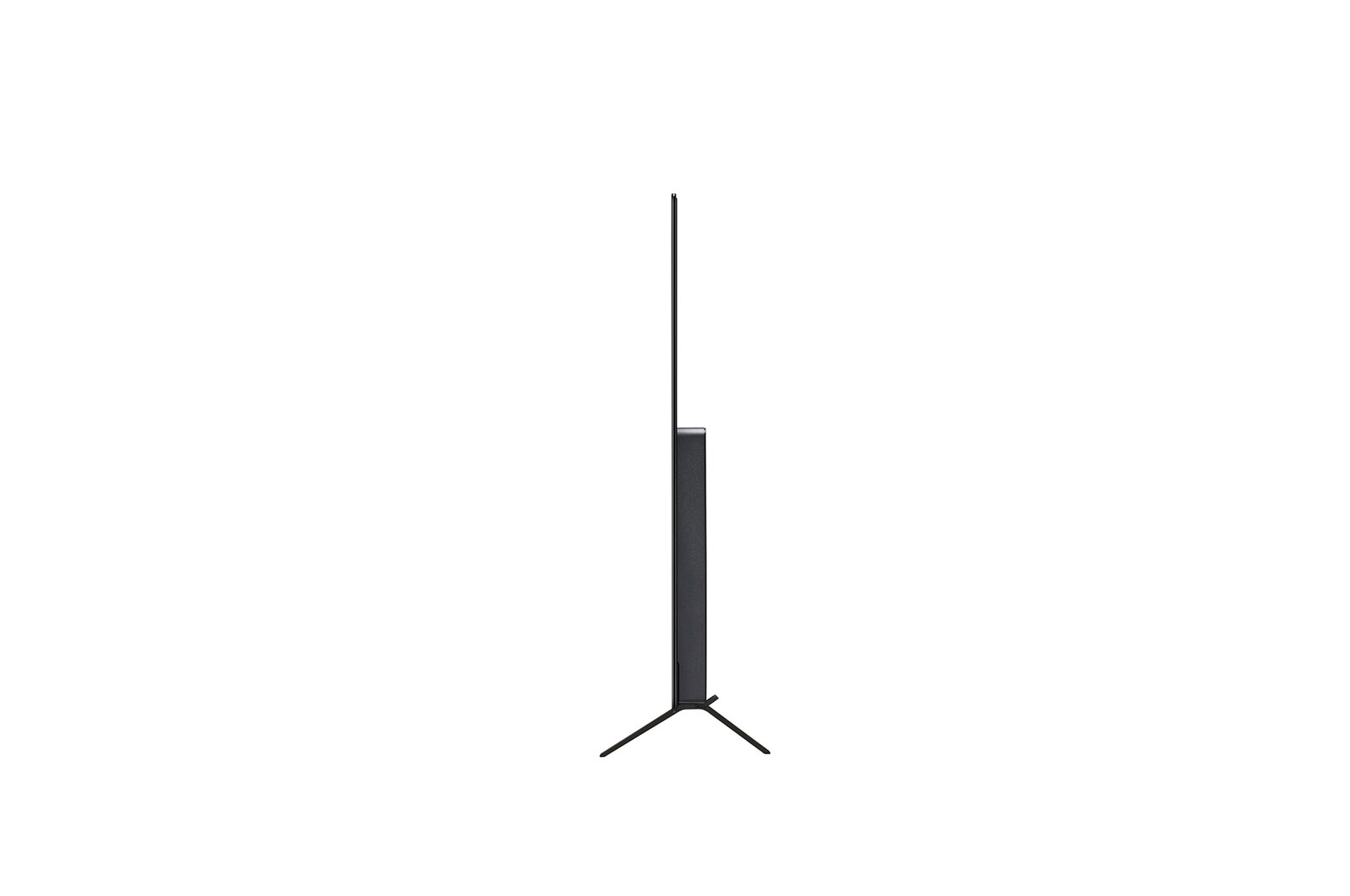 Side view of LG OLED TV, OLED B4
