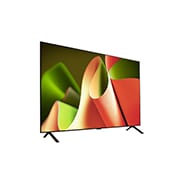 Left-facing side view of LG OLED TV, OLED B4