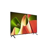 Left-facing side view of LG OLED TV, OLED B4