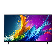 Front view of LG QNED TV, QNED90