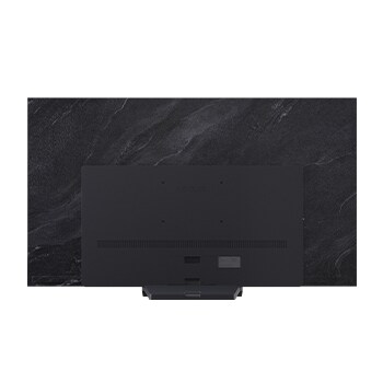 Vista trasera de la Smart TV LG OLED evo AI C5 4K.