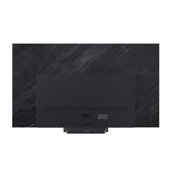 Vista trasera de la Smart TV LG OLED evo AI C5 4K.