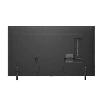 Vista posterior de la TV LG QNED evo QNED85