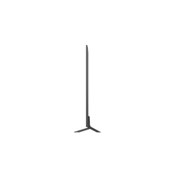 Vista lateral izquierda del TV LG QNED evo QNED85 