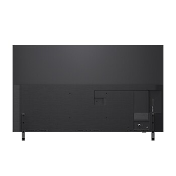 Vista trasera de la LG QNED82 TV