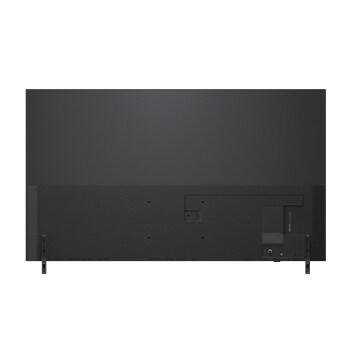 Vista trasera de la LG QNED82 TV