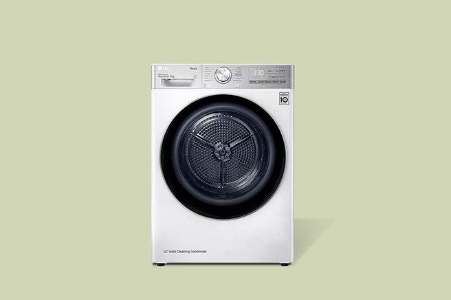 This image connects the detailed description of washer dryer