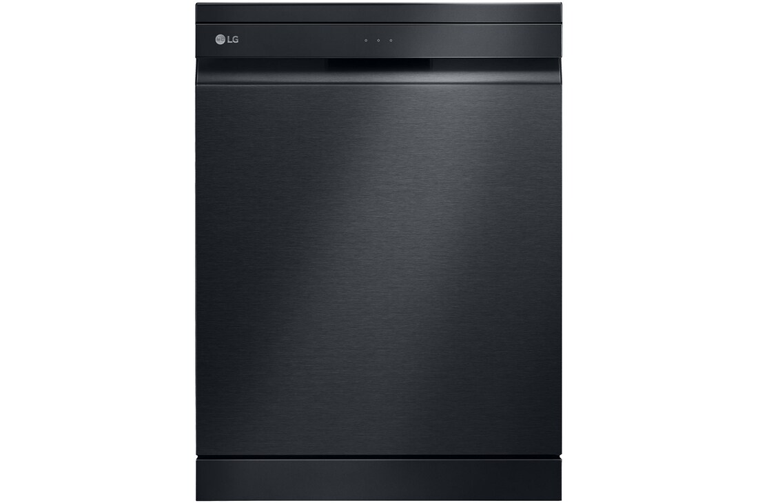 Vista frontal de Lavavajillas 14 cubiertos con QuadWash™ y AOD, DF455HMS